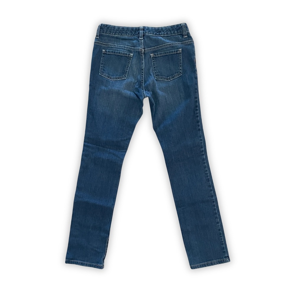 Old Navy Kids Skinny Jeans Medium Wash Adjustable Waist Denim Size 14 Regular - Picture 2 of 7